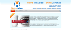 Desktop Screenshot of electrohelsen.be